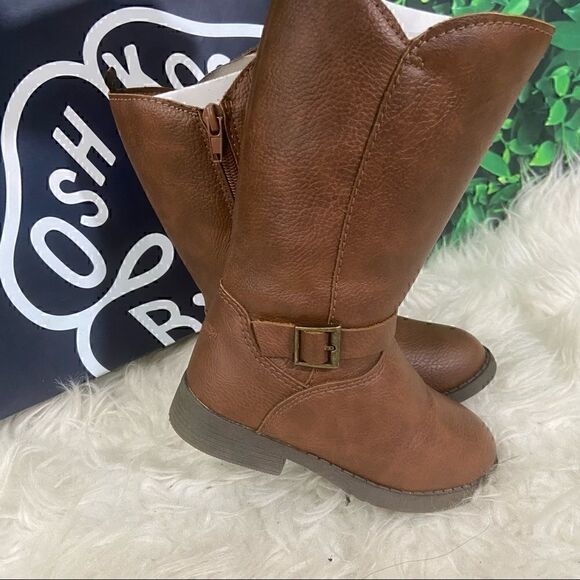 Osh Kosh browm winter and fall boots 8 girl - Picture 2 of 16